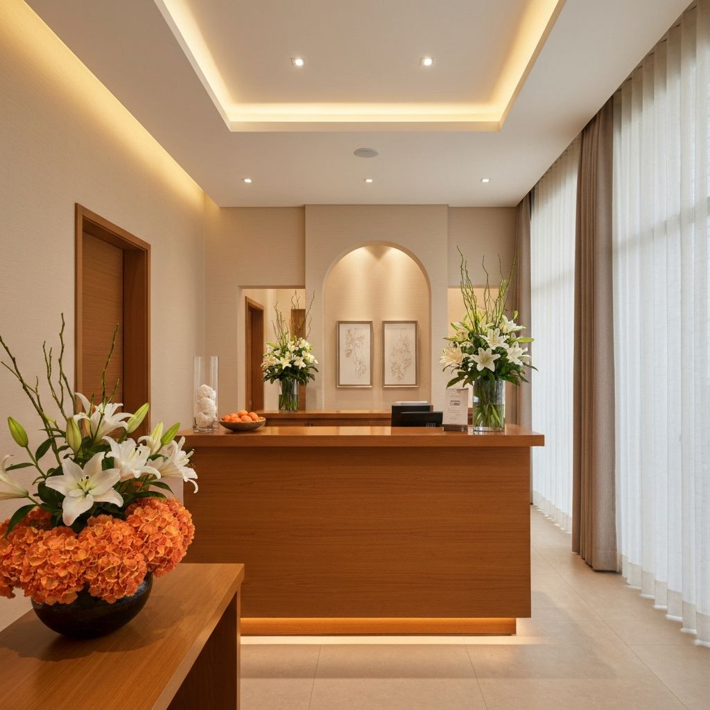 Spa reception